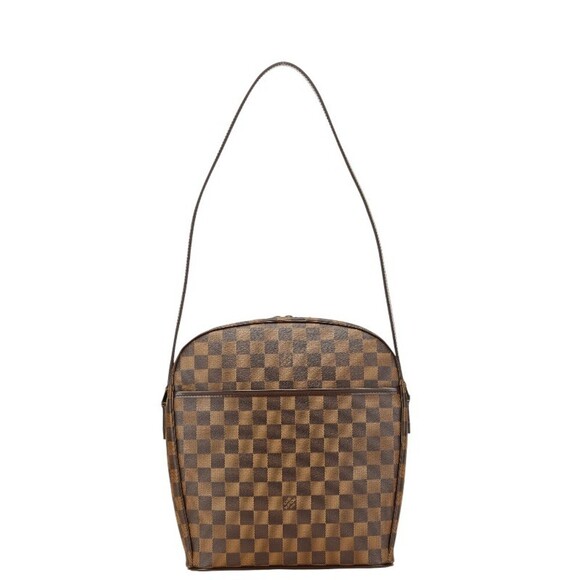 Louis Vuitton Handbags - LOUIS VUITTON Brown Damier Leather Shoulder Bag
